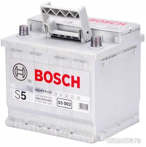 Автомобильный аккумулятор Bosch S5 002 (554400053) 54 А/ч