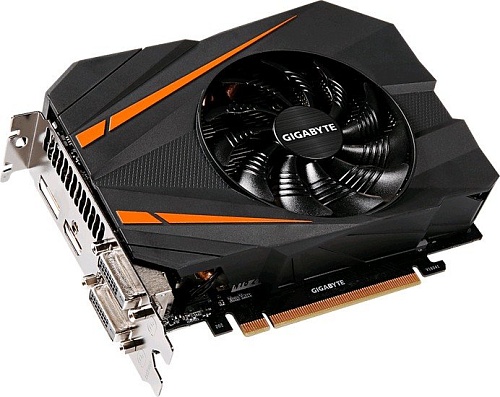 Видеокарта Gigabyte GeForce GTX 1070 Mini ITX OC 8GB GDDR5 [GV-N1070IXOC-8GD]