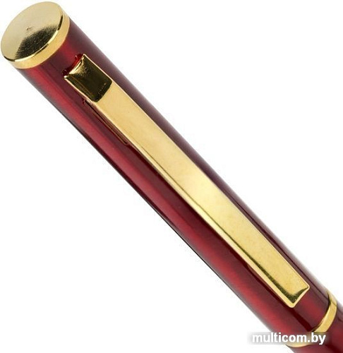 Ручка шариковая BRAUBERG Slim burgundy 141403