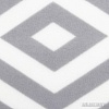 Плед Экономь и Я Ромбы серые 7548474 (150x130, серый)