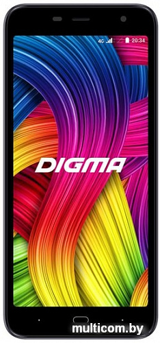 Смартфон Digma Linx Base 4G (серый)