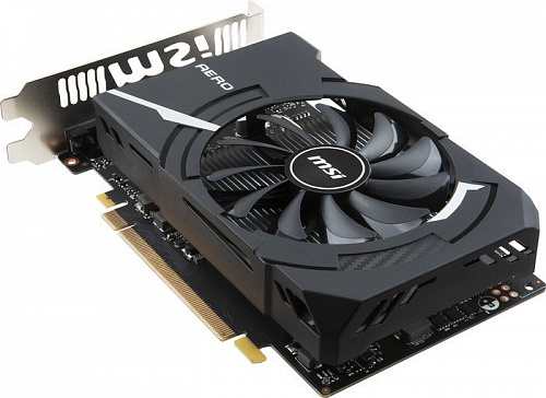 Видеокарта MSI GeForce GTX 1050 Ti Aero ITX OCV1 4GB GDDR5