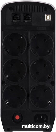 Источник бесперебойного питания CyberPower PFC Sinewave 1500VA Black (CP1500EPFC)