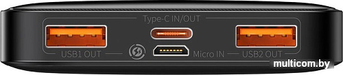 Портативное зарядное устройство Baseus Bipow Digital Display PPDML-L01 10000mAh (черный)