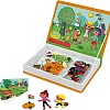 Развивающая игра Janod Книга-игра Времена года Магнитная J02721