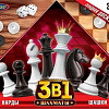 Шахматы/шашки/нарды Играем вместе 3в1 B2020491-R