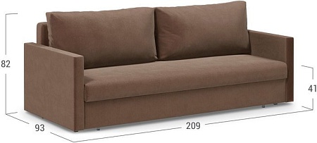 Диван Moon Trade Дублин 134 003285 (коричневый)