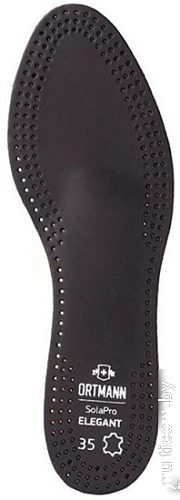 Стельки ортопедические Ortmann Elegant (р.37,черный)