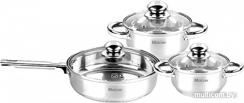 Набор кастрюль Mercury MC-7012
