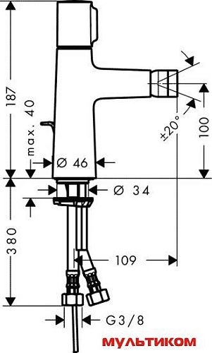 Смеситель Hansgrohe Talis Select S 72202000