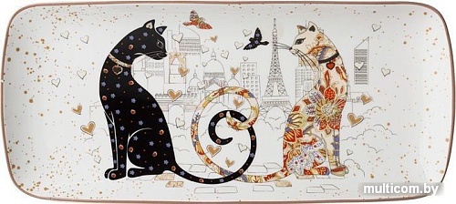 Блюдо Lefard Парижские Коты 104-838