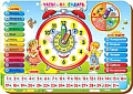 Развивающая игрушка WoodLand Toys Часы-календарь 1 094101