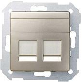 Накладка для компьютерной/телефонной розетки Simon 82006-34