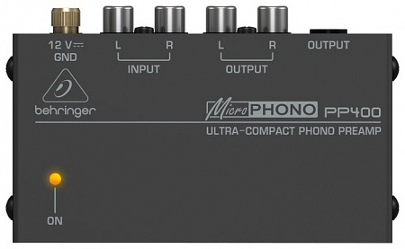 Фонокорректор BEHRINGER MICROPHONO PP400