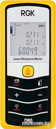 Лазерный дальномер RGK D60