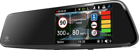 Видеорегистратор-радар детектор-GPS информатор (3в1) Playme Scout