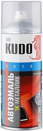 Автомобильная краска Kudo Эмаль автомобильная ремонтная KU-41487 520мл (лагуна)
