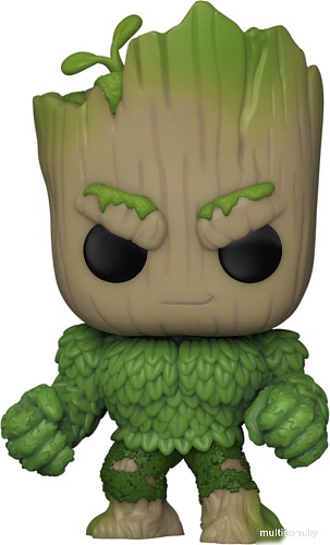 Фигурка Funko POP! Bobble Marvel We Are Groot Groot as Hulk (1397) 81338