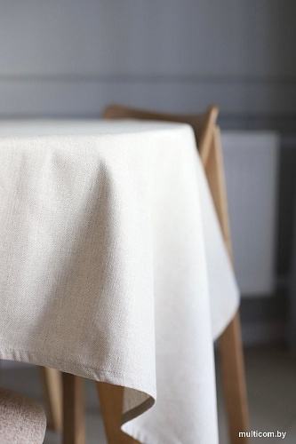 Скатерть Mio Tesoro Лен180Ск-1 (180x150, серый)