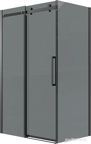 Душевой уголок Grossman Classic 100x90x195 120.K33.04.1090.21.10 (черный матовый/тонированно стекло)