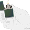 Зажигалка Zippo High Polish Green 28129-000003