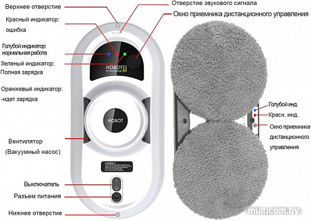 Робот для мытья окон Hobot 388