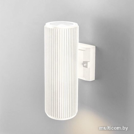 Уличный настенный светильник Elektrostandard Strict 1403 Techno (песочно-белый)