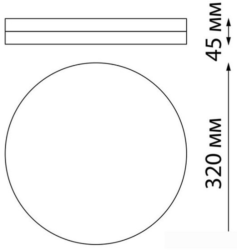 Уличный накладной светильник Novotech Opal 358891