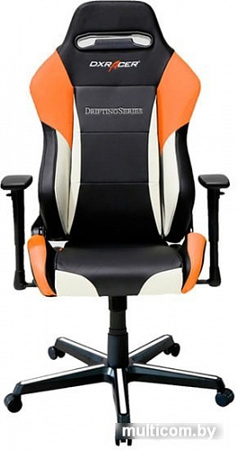 Кресло DXRacer Drifting OH/DM61/NWO (черный/белый/оранжевый)