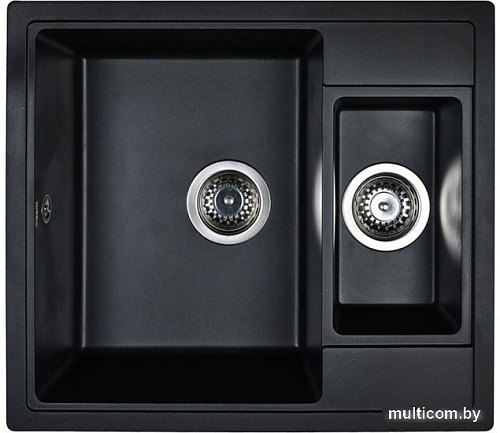 Кухонная мойка Wisent 580-25WQ (с сифоном GER011)