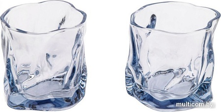 Набор стаканов для воды и напитков Perfecto Linea Ice Rock Blue 31-290200