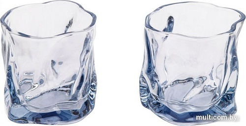 Набор стаканов для воды и напитков Perfecto Linea Ice Rock Blue 31-290200