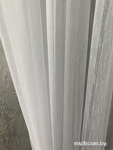 Тюль Ника Зварико 999250-01 5.0x2.5 м (белый 01)