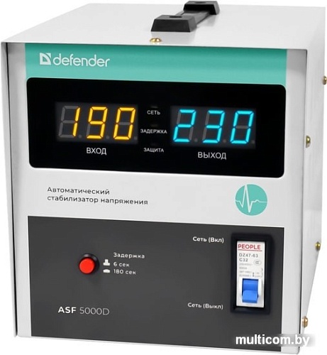 Стабилизатор напряжения Defender ASF 5000D