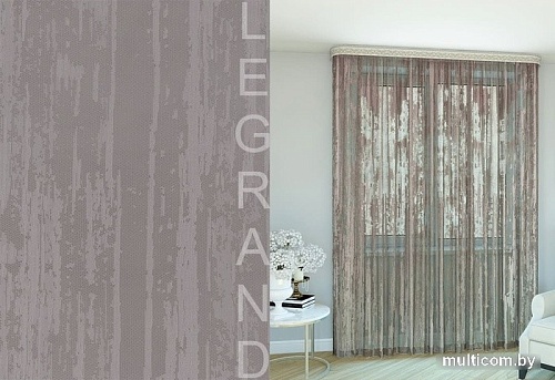 Тюль Legrand Дождь 2x2.6 м (брусничка)