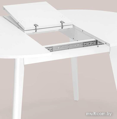 Кухонный стол Stool Group Rondo 100-135x100 80.557.01 605 (белый)