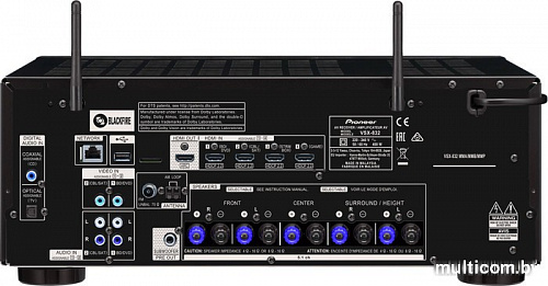 AV ресивер Pioneer VSX-832 (черный)