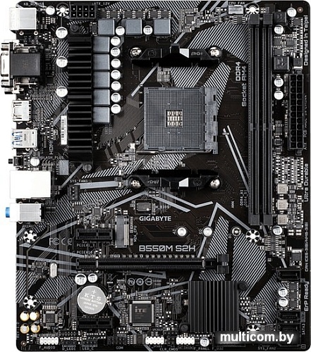 Материнская плата Gigabyte B550M S2H (rev. 1.0)