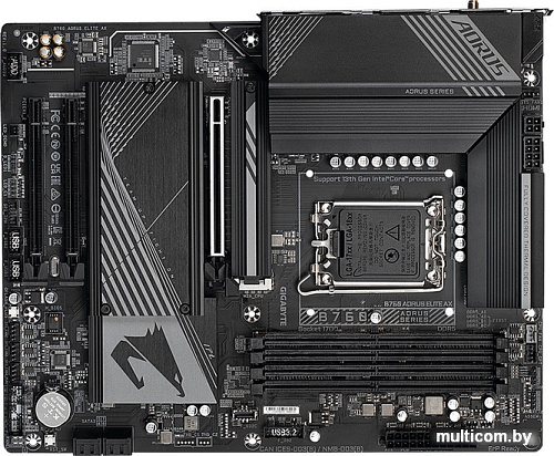 Материнская плата Gigabyte B760 AORUS ELITE AX (rev. 1.0)