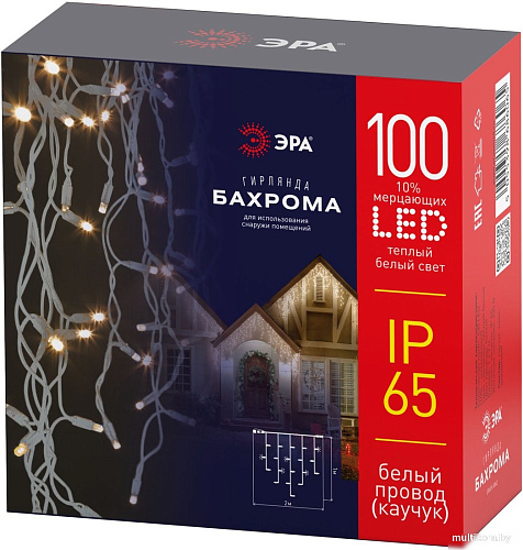 Гирлянда бахрома ЭРА ERAPS-WK2 Б0056013
