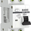 Дифференциальный автомат EKF Basic АД-12 1P+N 25А 30мА АС C DA12-25-30-bas