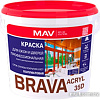 Краска Brava Acryl 35D ВД-АК-1035Д 1 л (белый полуматовый)