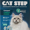 Наполнитель для туалета Cat Step Compact Carbon Power 10л/8.4кг