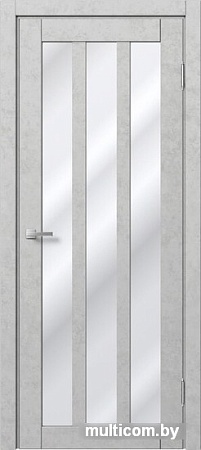 Межкомнатная дверь MDF-Techno Dominika Loft 403 70x200 (бетон белый/лакобель белый)