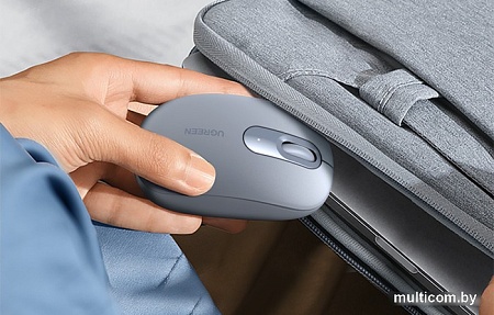 Мышь Ugreen MU105 90671 (светло-синий)