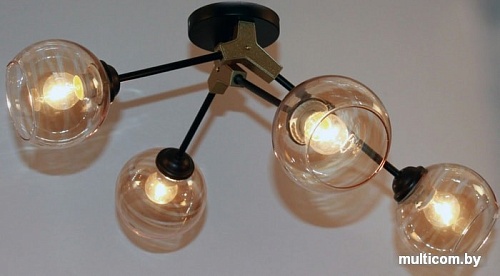 Люстра средней высоты Элетех Молекула 1/4-А 1005404324