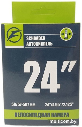 Велокамера Favorit FT-24AV 24x1.95/2.125