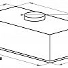Кухонная вытяжка Germes Bravo push-sensor 60 (черный)