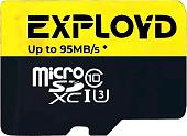 Exployd Premium Series microSDXC 512GB EX512GCSDXC10UHS-1-ELU3-W/A-AD