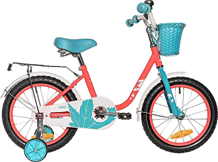 Детский велосипед Novatrack Maple 16 2025 164MAPLE.NPN5 (неон розовый)